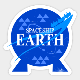 SPACESHIP EARTH Sticker